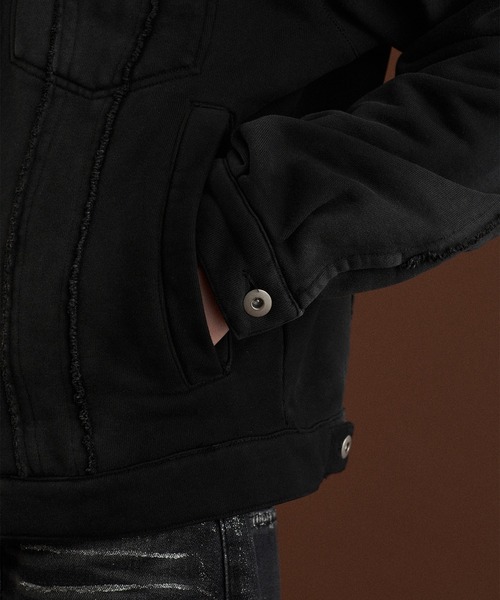 WISH FOR EVER(ウィッシュフォーエバー)の「ASSORT VINTAGE LIKE HEAVY WEIGHT SWEAT JACKET/アソートビンテージライクヘビーウエイトスウェットジャケット(その他アウター・メンズ・ブラウン/ブラック/グレー・MEDIUM/LARGE)」の21枚目の写真
