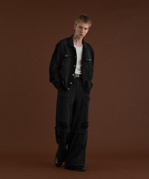 WISH FOR EVER(ウィッシュフォーエバー)の「ASSORT VINTAGE LIKE HEAVY WEIGHT SWEAT JACKET/アソートビンテージライクヘビーウエイトスウェットジャケット(その他アウター・メンズ・ブラウン/ブラック/グレー・MEDIUM/LARGE)」の16枚目の写真