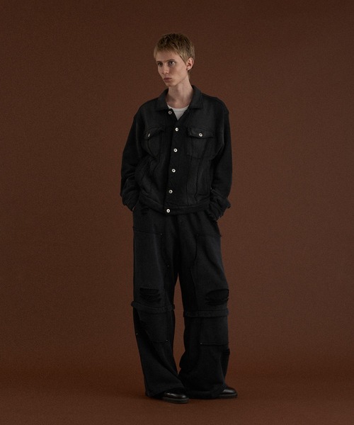 WISH FOR EVER(ウィッシュフォーエバー)の「ASSORT VINTAGE LIKE HEAVY WEIGHT SWEAT JACKET/アソートビンテージライクヘビーウエイトスウェットジャケット(その他アウター・メンズ・ブラウン/ブラック/グレー・MEDIUM/LARGE)」の17枚目の写真