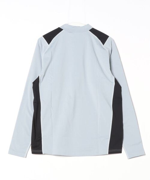 CONVERSE（コンバース）の「コンバース  ウォームアップロングスリーブTOP（Tシャツ/カットソー・メンズ・ブラック/ブルー/グレー・M/L/LL）」の4枚目の写真