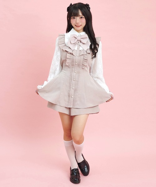 Secret Honey（シークレットハニー）の「袖レースピンタックフリル