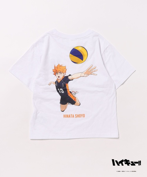 FOUND GOOD（ファウンドグッド）の「ハイキュー!！　キッズＴシャツ（Tシャツ/カットソー・キッズ・ブラック系/ホワイト系2/ホワイト系1/グレー系・120cm/140cm）」の7枚目の写真