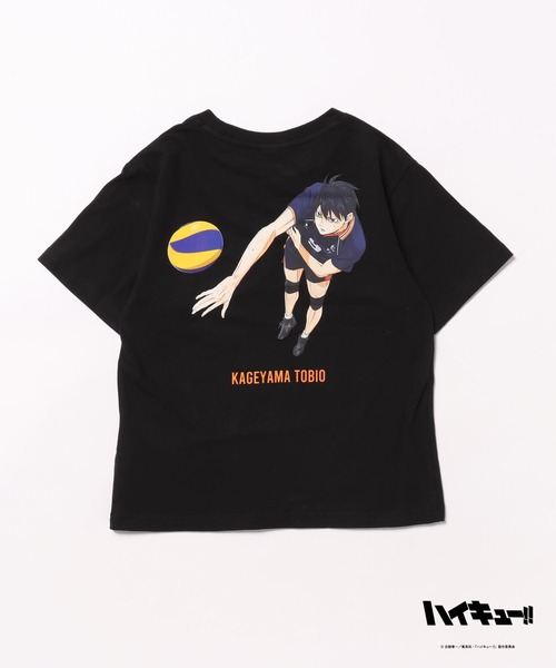 FOUND GOOD（ファウンドグッド）の「ハイキュー!！　キッズＴシャツ（Tシャツ/カットソー・キッズ・ブラック系/ホワイト系2/ホワイト系1/グレー系・120cm/140cm）」の8枚目の写真