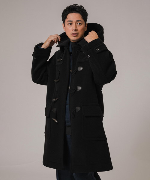 INVERTERE(インバーティア) 別注 デタッチャブルヘリンボンダッフル