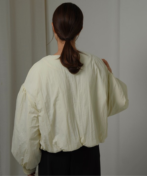 Amiur(エミレ)の「marshmallow volume outer / マシュマロボリュームアウター(その他アウター・レディース・アイボリー/ブラック/ベージュ・FREE)」の7枚目の写真