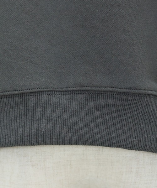 BLUEEAST(ブルーイースト)の「レースリボン刺繍スウェット(スウェット・レディース・チャコールグレー/グレー/アイボリー・MEDIUM)」の10枚目の写真
