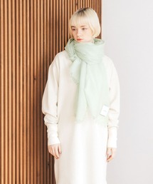 matti totti（マッティトッティ）の「【matti totti】麻混 シフォンストール カシミヤ31％ ウール32% ラミー リネン 37% 秋 冬 カシミヤストール カシミアストール（ストール/ショール）」