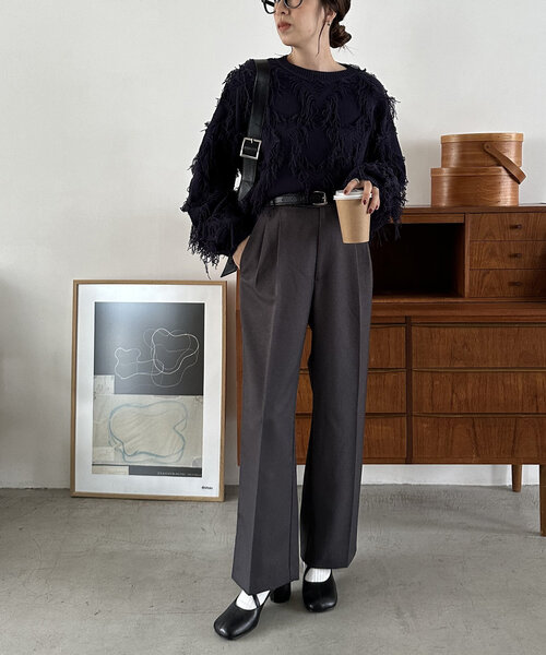 DISCOAT(ディスコート)の「【大型店・WEB限定】円柱ヒールクロスストラップシューズ(パンプス・レディース・ブラック・LARGE/MEDIUM/SMALL)」の7枚目の写真