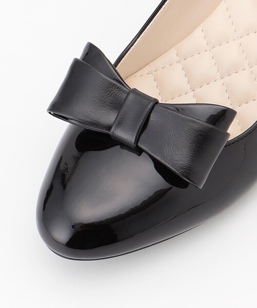 TOCCA(トッカ)の「DOUBLE RIBBON 2WAYPUMPS パンプス(パンプス・レディース・ベージュ系/ブラック系・35/36/37/38/39)」の4枚目の写真