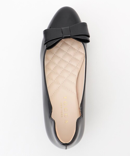 TOCCA(トッカ)の「DOUBLE RIBBON 2WAYPUMPS パンプス(パンプス・レディース・ベージュ系/ブラック系・35/36/37/38/39)」の3枚目の写真