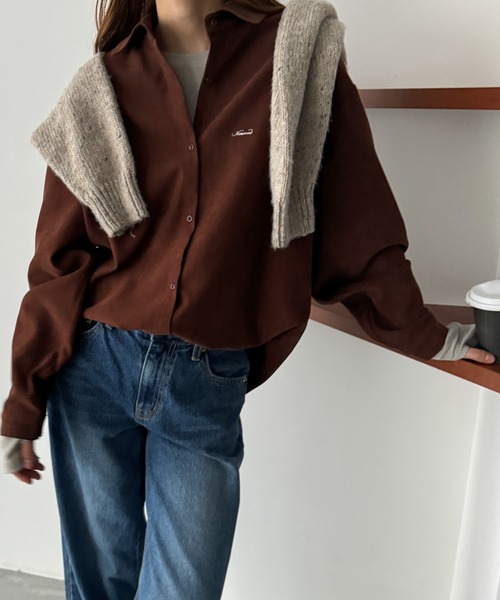 【セール】Lakey Park 細コーデュロイシャツ（シャツ/ブラウス）｜CANAL JEAN（キャナルジーン）