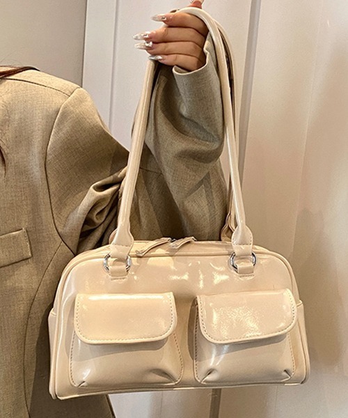 【中古美品】kinoshohampu ボストンバック ミニボストンバッグ （ボストンバッグ）｜MONO COMME CA