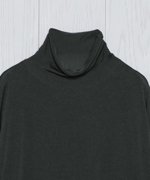 H　BEAUTY&YOUTH UNITED ARROWS（エイチビューティーアンドユースユナイテッドアローズ）の「＜H＞シアーハイネック ニットプルオーバー（ニット/セーター・レディース・ライトグレー/ベージュ/ダークグレー・FREE）」の14枚目の写真