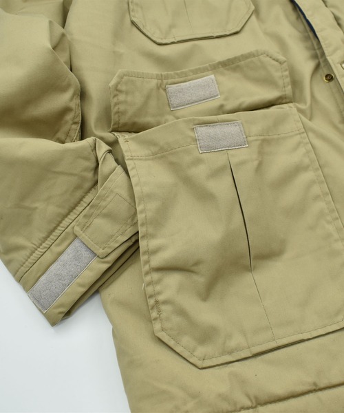 WOOLRICH（ウールリッチ）の「【ヴィンテージ古着】70-80’s Woolrich 中綿入り マウンテンジャケット USA製（マウンテンパーカー・メンズ・ベージュ・LARGE）」の9枚目の写真