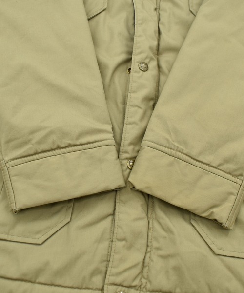 WOOLRICH（ウールリッチ）の「【ヴィンテージ古着】70-80’s Woolrich 中綿入り マウンテンジャケット USA製（マウンテンパーカー・メンズ・ベージュ・LARGE）」の12枚目の写真