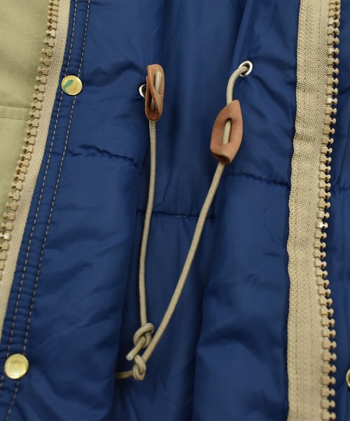 WOOLRICH（ウールリッチ）の「【ヴィンテージ古着】70-80’s Woolrich 中綿入り マウンテンジャケット USA製（マウンテンパーカー・メンズ・ベージュ・LARGE）」の2枚目の写真