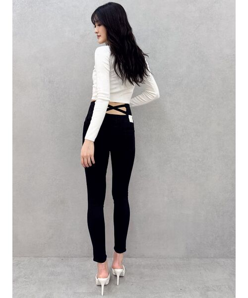 GYDA(ジェイダ)の「GDビジューニットトップス(ニット/セーター・レディース・オフホワイト/ブラック・FREE)」の21枚目の写真