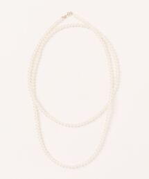 ロングパールネックレス