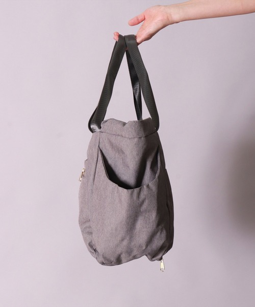 anello(アネロ)の「(LF)【anello】14ポケット 両面撥水加工 A4 トートバッグ(トートバッグ・レディース・ネイビー/ライトグレー/ブラック・ONE SIZE)」の15枚目の写真