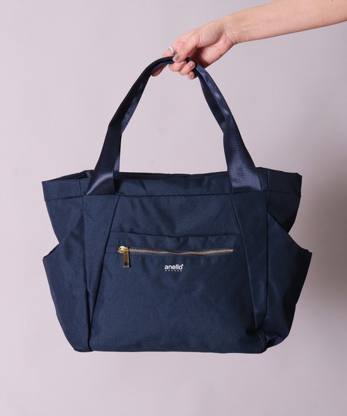anello(アネロ)の「(LF)【anello】14ポケット 両面撥水加工 A4 トートバッグ(トートバッグ・レディース・ネイビー/ライトグレー/ブラック・ONE SIZE)」の17枚目の写真
