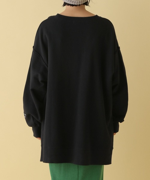 LEPSIM(レプシィム)の「【産前・産後対応】マタニティ/スリット刺繍チュニックワンピース 287571(マタニティウェア/グッズ・レディース・ブラック/オフホワイト/ライトグレー/ピンク・FREE)」の20枚目の写真