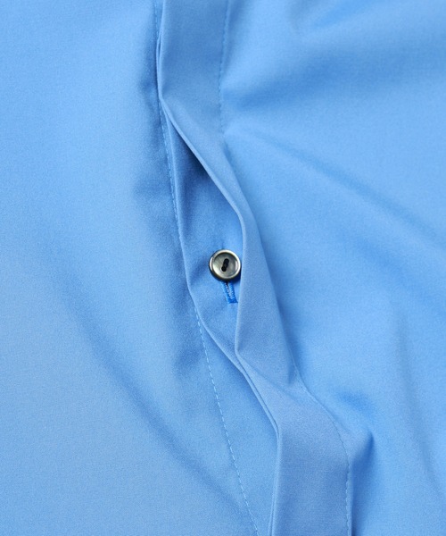 CULLNI（クルニ）の「Broad Cloth Embroidery Patch Short Sleeve Shirt（シャツ/ブラウス・メンズ・ブルー/ブラック/グリーン/ピンク/ホワイト・0/1/2）」の6枚目の写真