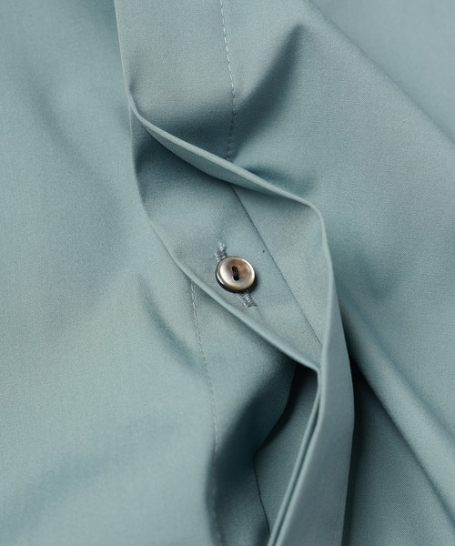 CULLNI（クルニ）の「Broad Cloth Embroidery Patch Short Sleeve Shirt（シャツ/ブラウス・メンズ・ブルー/ブラック/グリーン/ピンク/ホワイト・0/1/2）」の10枚目の写真