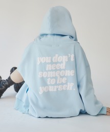 ENVYM | ビッグシルエットロゴパーカー(パーカー)