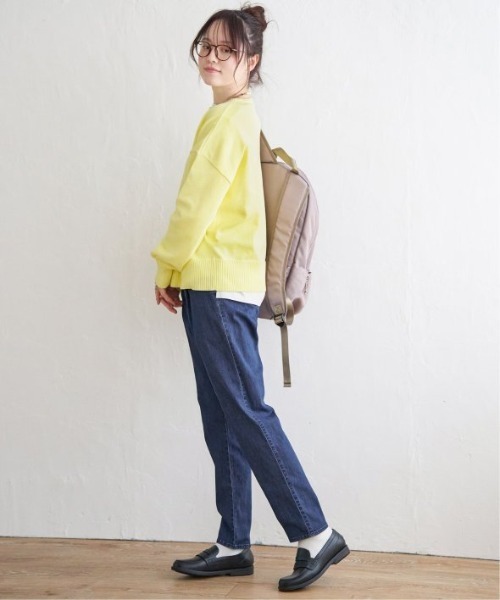 LBC(エルビーシー)の「ドロップショルダーニット(ニット/セーター・レディース・ベージュ/イエロー/グリーン/ホワイト・M)」の16枚目の写真