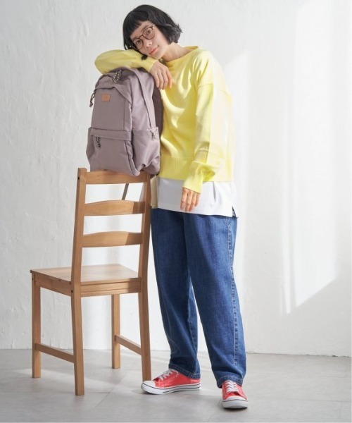 LBC(エルビーシー)の「ドロップショルダーニット(ニット/セーター・レディース・ベージュ/イエロー/グリーン/ホワイト・M)」の10枚目の写真