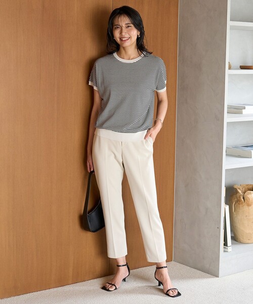 メイミ様◎Joie de Vivre◎フレンチリネンウォッシュテーパードパンツ Lajour｜リネンミックスワイドパンツ | Rakuten Fashion(楽天