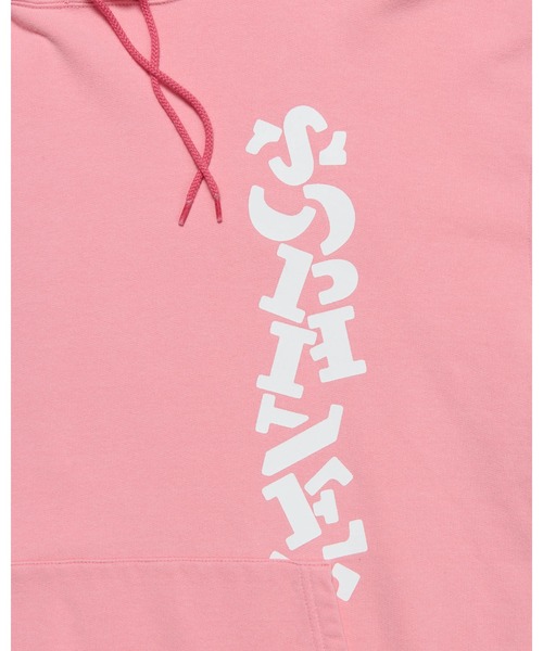 SOPHNET.（ソフネット）の「SIMON TAYLOR: STENCIL HOODIE（パーカー・メンズ・ピンク/ブラック/ライトブルー・SMALL/MEDIUM/LARGE/X-LARGE）」の9枚目の写真