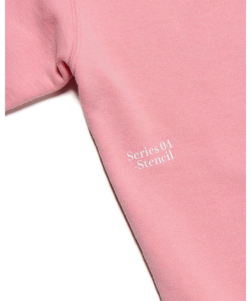 SOPHNET.（ソフネット）の「SIMON TAYLOR: STENCIL HOODIE（パーカー・メンズ・ピンク/ブラック/ライトブルー・SMALL/MEDIUM/LARGE/X-LARGE）」の10枚目の写真