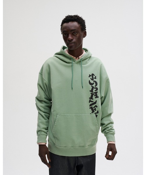 SOPHNET.（ソフネット）の「SIMON TAYLOR: STENCIL HOODIE（パーカー・メンズ・ピンク/ブラック/ライトブルー・SMALL/MEDIUM/LARGE/X-LARGE）」の11枚目の写真