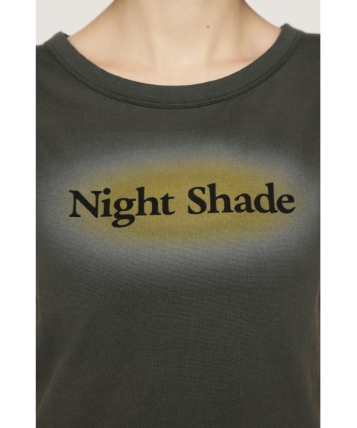 SLY（スライ）の「SPRAY LOGO COMPACT T/SH スプレー ロゴ コンパクト Tシャツ（Tシャツ/カットソー・レディース・ライトブラック/ネイビー/ピンク・FREE）」の9枚目の写真