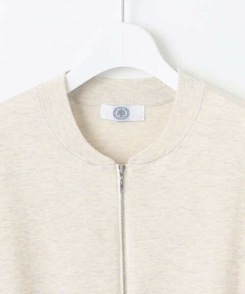J.PRESS Ladies(J.プレス レディス)の「【洗える】ラメニット ブルゾン(カーディガン/ボレロ・レディース・グレー系/アイボリー系/ブラック系・SMALL)」の9枚目の写真