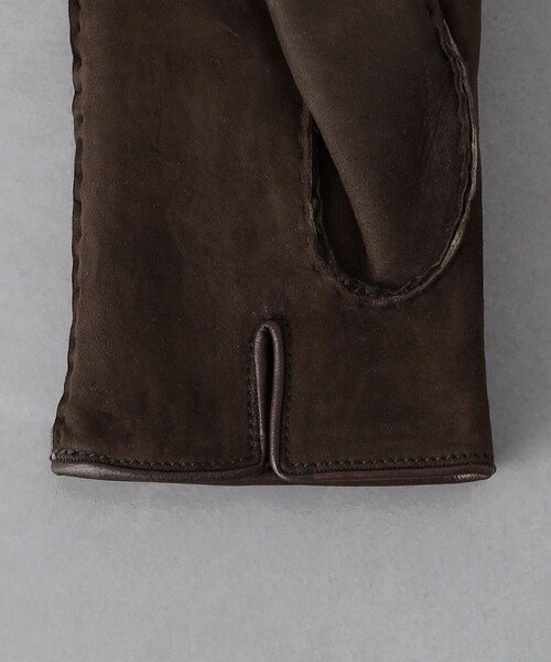 UNITED ARROWS(ユナイテッドアローズ)の「<MARIO PORTOLANO> シアリング グローブ(手袋・メンズ・ダークブラウン・8)」の5枚目の写真
