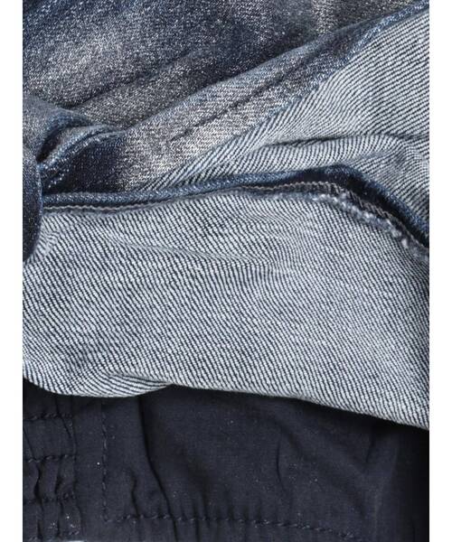 GLITTER DENIM RIBBON BUSTIER/グリッターデニムリボンビスチェ