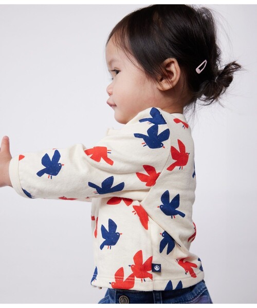 PETIT BATEAU（プチバトー）の「カーディガン（カーディガン/ボレロ・キッズ・ホワイト系その他・18MONTH/12MONTH/24MONTH/36MONTH）」の6枚目の写真