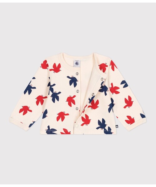 PETIT BATEAU（プチバトー）の「カーディガン（カーディガン/ボレロ・キッズ・ホワイト系その他・18MONTH/12MONTH/24MONTH/36MONTH）」の4枚目の写真