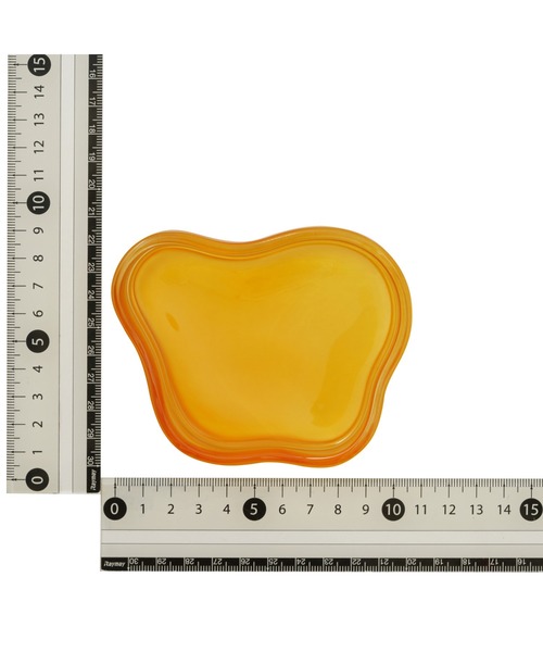 Francfranc（フランフラン）の「ガラスウェーブ アクセサリートレイ オレンジ（ステーショナリー・レディース・オレンジ・FREE）」の5枚目の写真