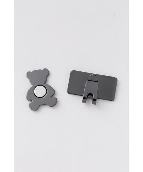 St ANDREWS(セントアンドリュース)の「【St ANDREWS】テディベアクリップマーカー (UNISEX)(ゴルフグッズ・レディース・ブラック/ゴールド・FREE)」の3枚目の写真