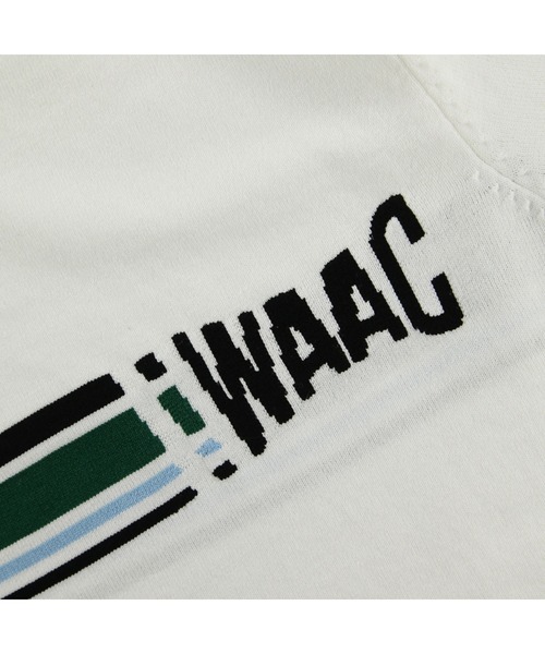 WAAC(ワック)の「MENS 変形ボーダーニット 長袖プルオーバー(ニット/セーター・メンズ・オレンジ/ホワイト・SMALL/MEDIUM/X-LARGE/LARGE)」の7枚目の写真