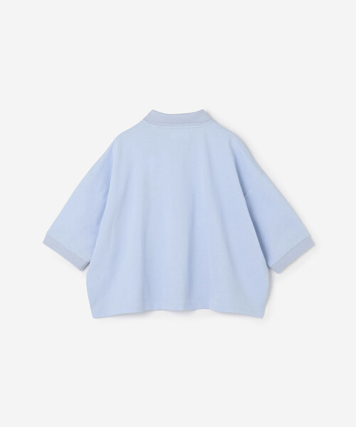 GYMPHLEX(ジムフレックス)の「Gymphlex | ポリエステル鹿の子 ポロシャツ WOMEN(ポロシャツ・レディース・ブラック/サックスブルー/イエロー系その他・14)」の13枚目の写真