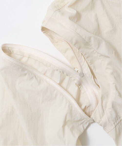 b・ROOM（ビールーム）の「【ベストにもなる2way】シアーウィンドブレーカー（ブルゾン・キッズ・アイボリー/カーキ/ブルー系その他2/チャコール・130cm/140cm/150cm/120cm/100cm/110cm）」の7枚目の写真