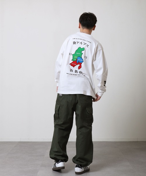 COBMASTER(コブマスター)の「【COBMASTER】 吸水速乾 天竺 プリント × 刺繍 ベーシック ロングスリーブ Tシャツ / ロンT(Tシャツ/カットソー・メンズ・イエロー/ホワイト/ブラック・LARGE/X-LARGE/MEDIUM)」の12枚目の写真