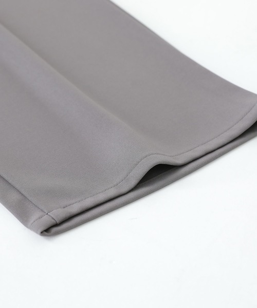 n'OrLABEL(ノアールレーベル)の「『サスペンダー付きツイルハイウエストパンツ』(スラックス・レディース・ブラック/チャコール・2/1)」の6枚目の写真