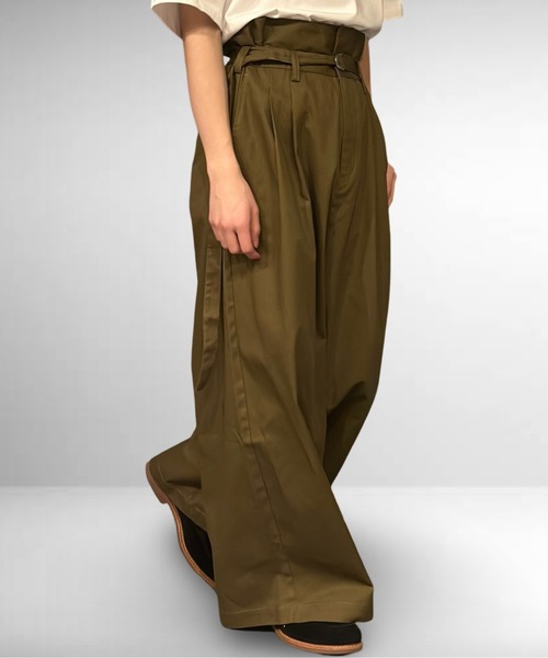 Burner（バーナー）の「ツータックハイウエストウルトラバギーパンツ（その他パンツ・メンズ・ダークネイビー/サンドベージュ/ライトブラウン/ブラック/カーキ/ダークベージュ/グレー/チャコールグレー・マルチサイズ）」の8枚目の写真