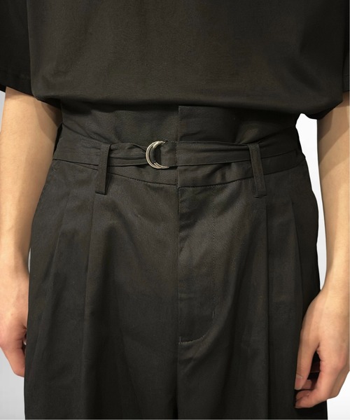 Burner（バーナー）の「ツータックハイウエストウルトラバギーパンツ（その他パンツ・メンズ・ダークネイビー/サンドベージュ/ライトブラウン/ブラック/カーキ/ダークベージュ/グレー/チャコールグレー・マルチサイズ）」の11枚目の写真