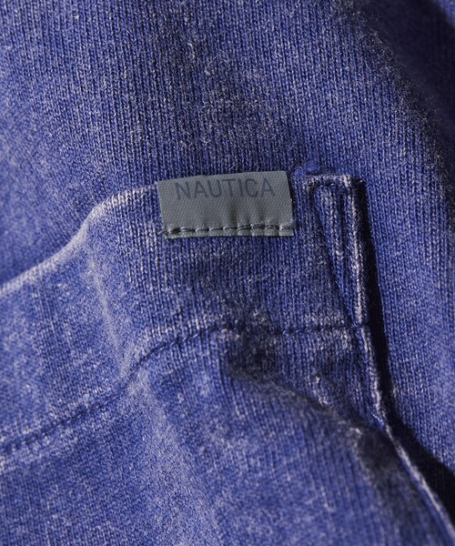 NAUTICA(ノーティカ)の「NAUTICA/ノーティカ Bleach Washed Hidden Logo S/S PKT Tee/ブリーチ ウォッシュド ヒドゥンロゴ ショートスリーブ ポケットTシャツ(Tシャツ/カットソー・メンズ・グレー/ブラック/パープル/ネイビー/ベージュ・X-LARGE/LARGE/MEDIUM/SMALL)」の9枚目の写真